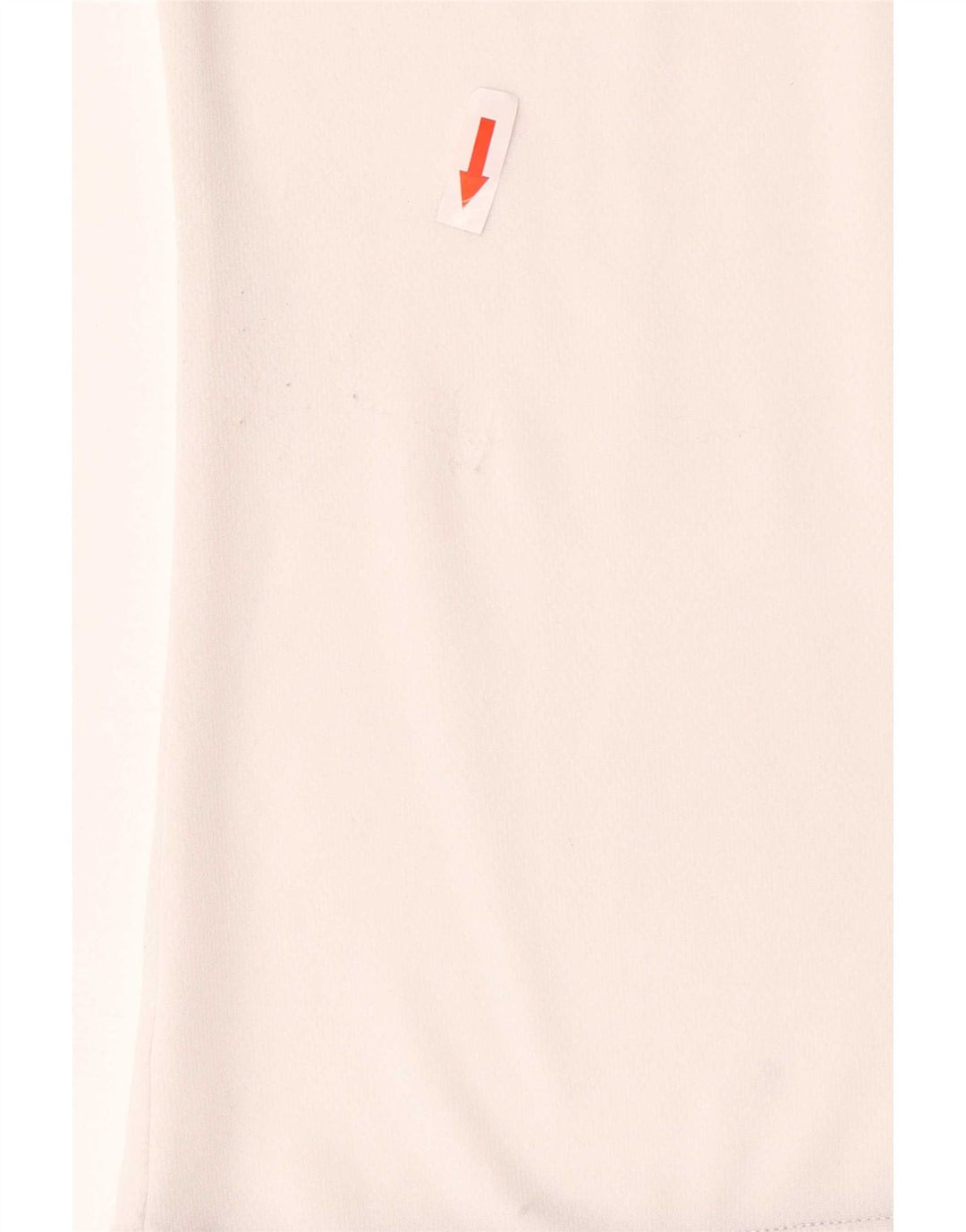 Adidas Mens Climalite Camiseta Top Pequeno Branco Colorblock Poliéster