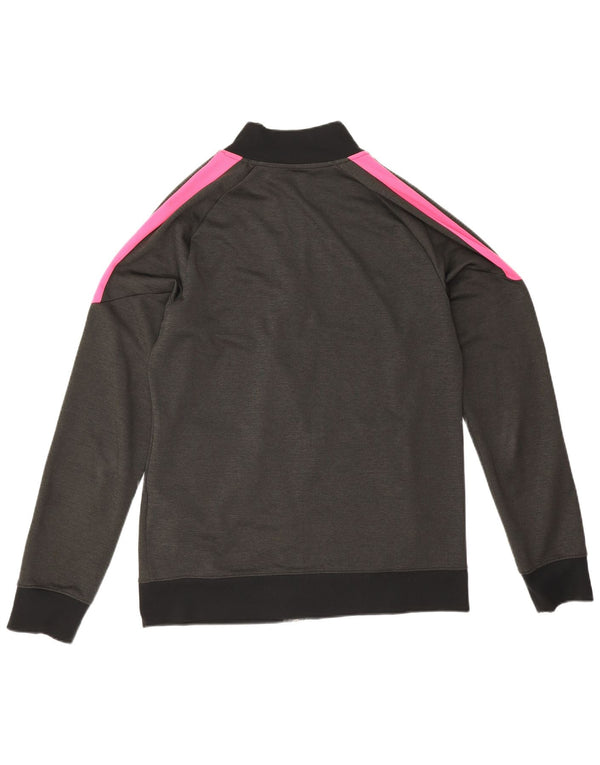 Jaqueta Nike Mens Dri Fit Tracksuit Top Cinza Médio Colourblock Poliéster