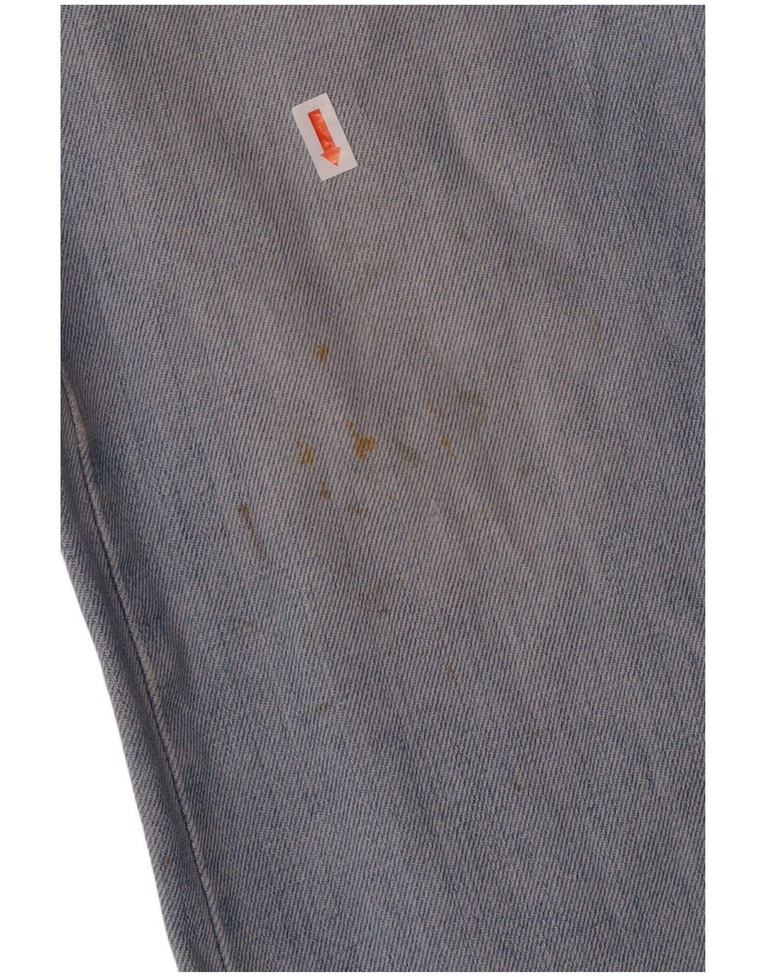 LEVI'S Masculino 501 Straight Jeans W36 L31 Azul Algodão