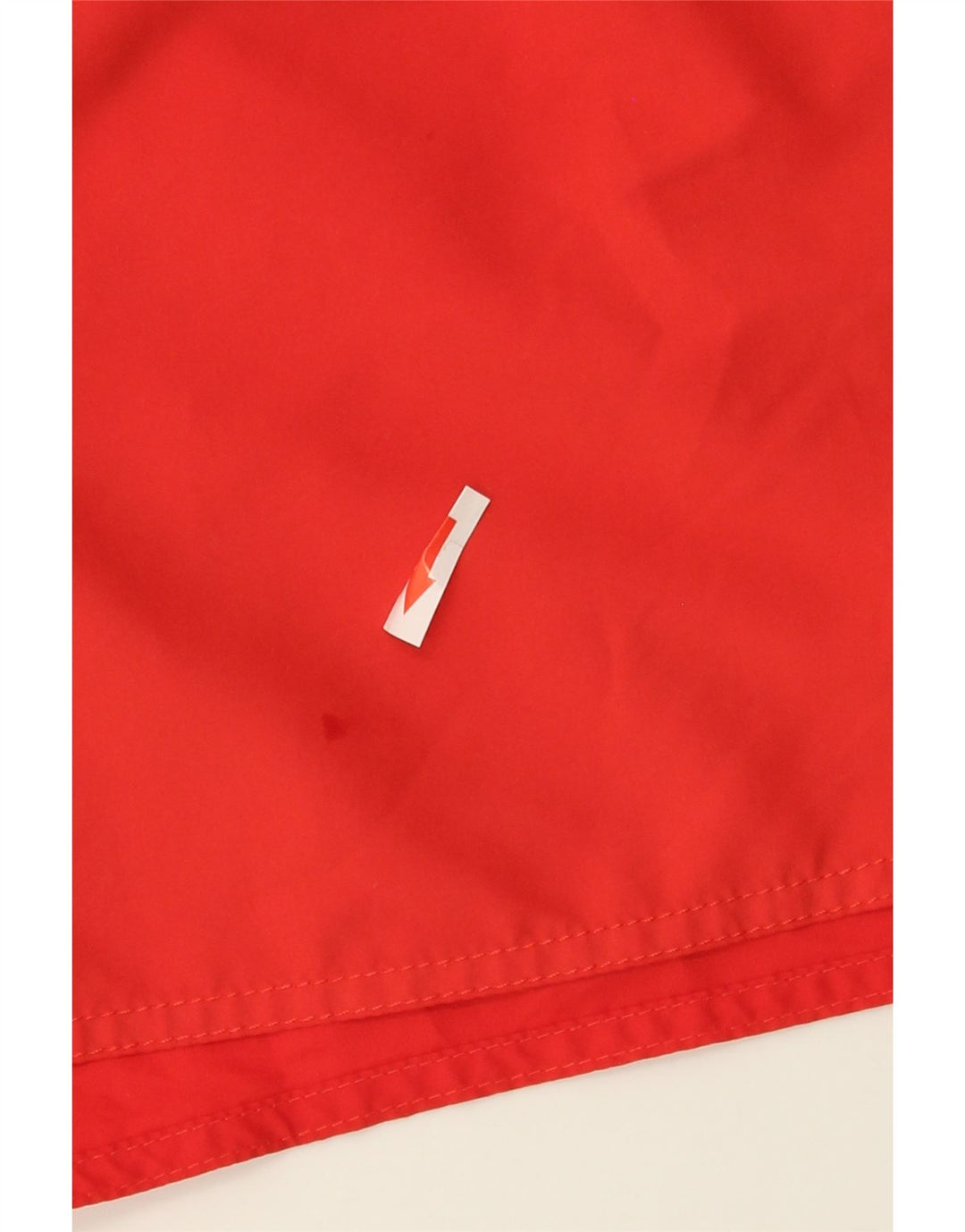 Shorts esportivos masculinos Adidas grande bloco colorido vermelho