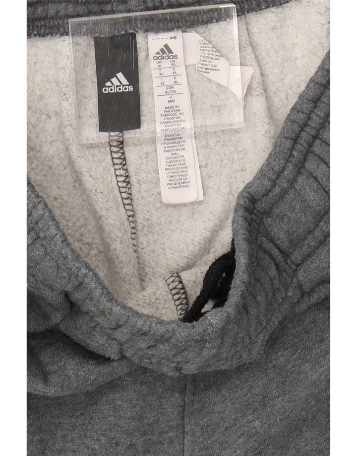 Calças de treino masculinas ADIDAS XL cinza algodão
