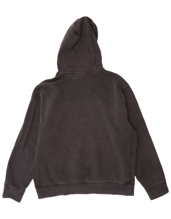 Nike Mens Hoodie Jumper Médio Algodão Preto