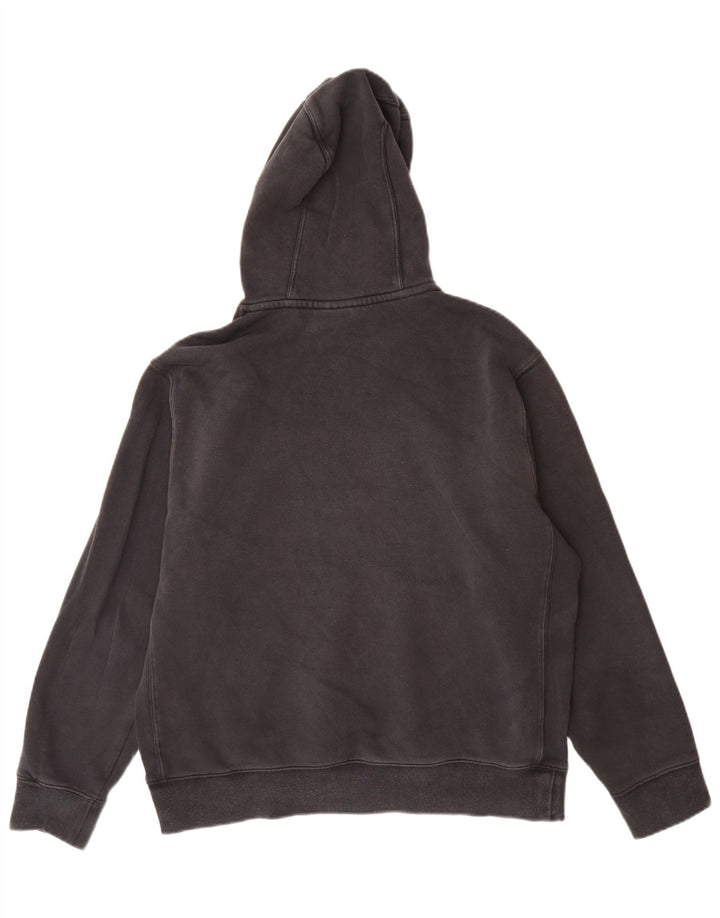Nike Mens Hoodie Jumper Médio Algodão Preto