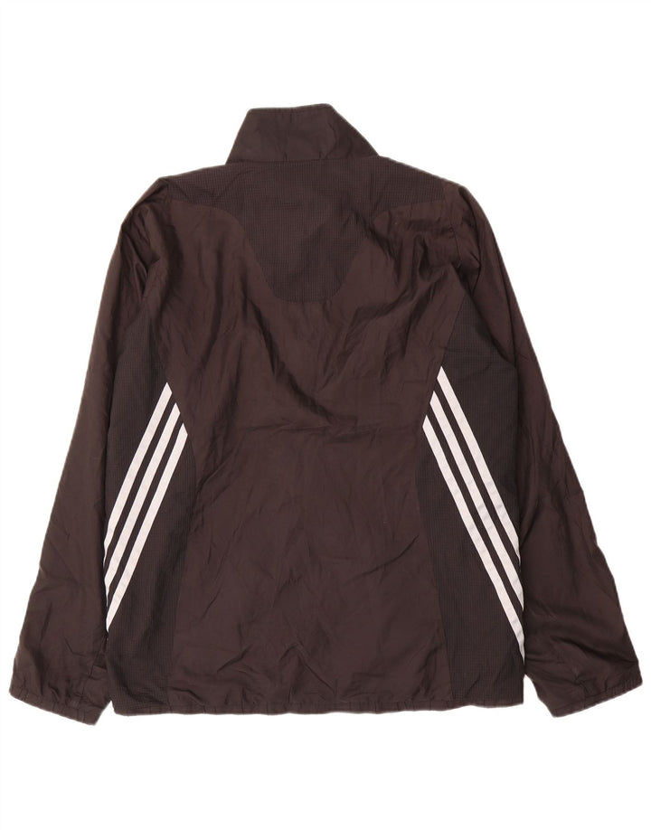 Adidas Mens Climacool Tracksuit Top Jacket Pequeno Poliéster Preto