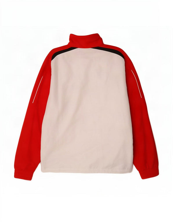 Lotto Mens Treino Top Jacket UK 38/40 Médio Branco Colourblock Poliéster