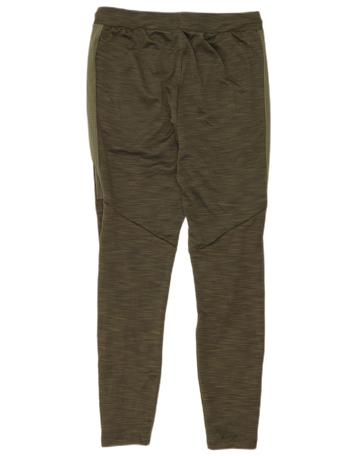 Calças de treino masculinas Superdry em poliéster manchado caqui pequeno