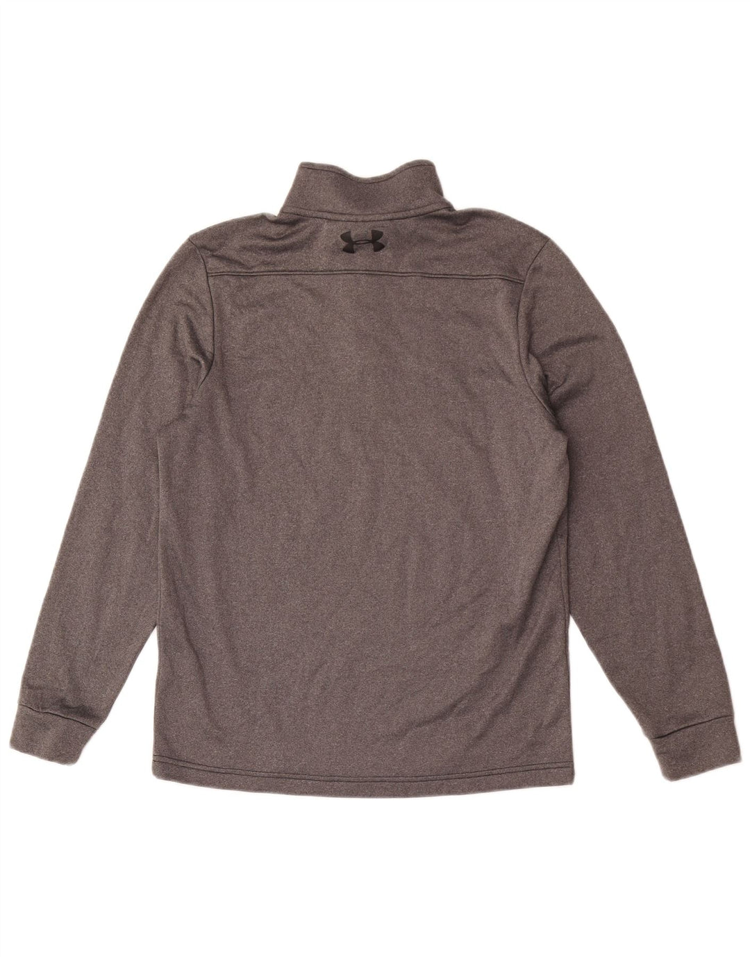Under Armour Masculino Cold Gear Zip Neck Pulôver Treino Top Pequeno Cinza