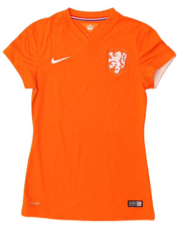 Camiseta Nike Feminina Graphic Top UK 6 XS Laranja