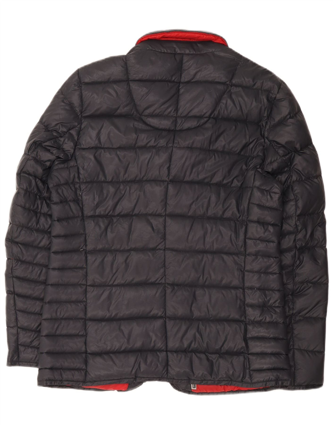 Jaqueta masculina Pierre Cardin Blazer acolchoada Reino Unido 40 grande poliamida preta