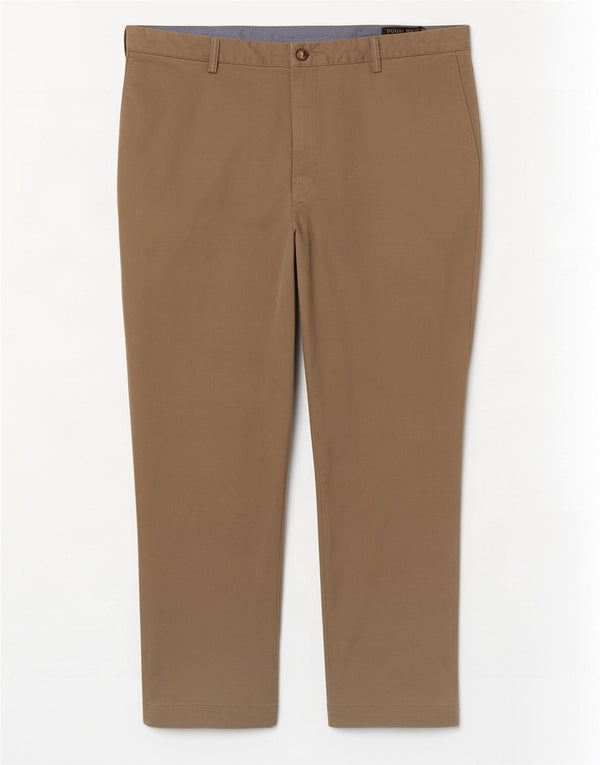 Calça Chino Polo Ralph Lauren Masculina Classic Fit Straight W42 L30 Bege