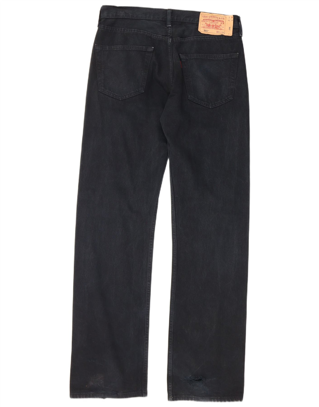 LEVI'S Masculino 501 Straight Jeans W31 L34 Azul Marinho