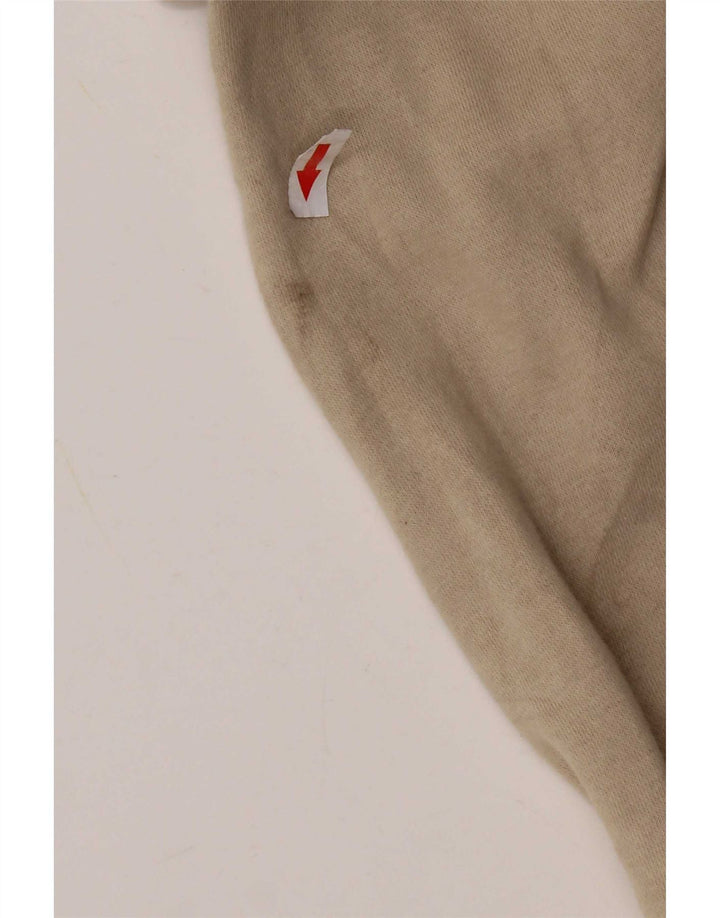 Nike moletom masculino jumper grande algodão bege