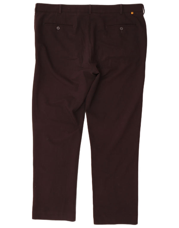 Calça Chino Masculina Farah Classic Fit W42 L31 Poliéster Preto