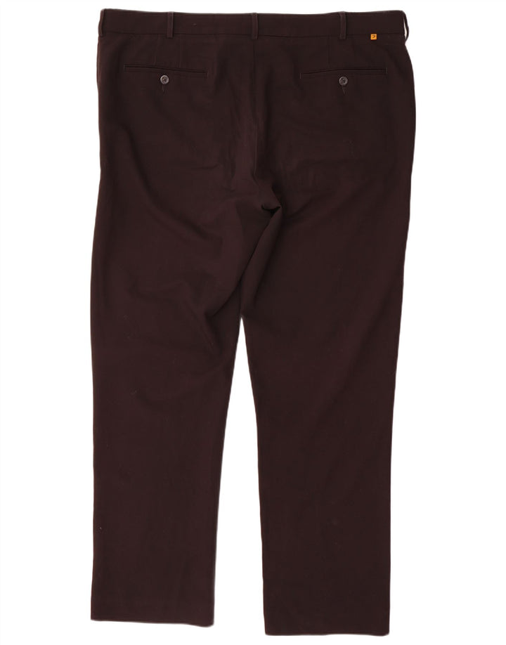 Calça Chino Masculina Farah Classic Fit W42 L31 Poliéster Preto