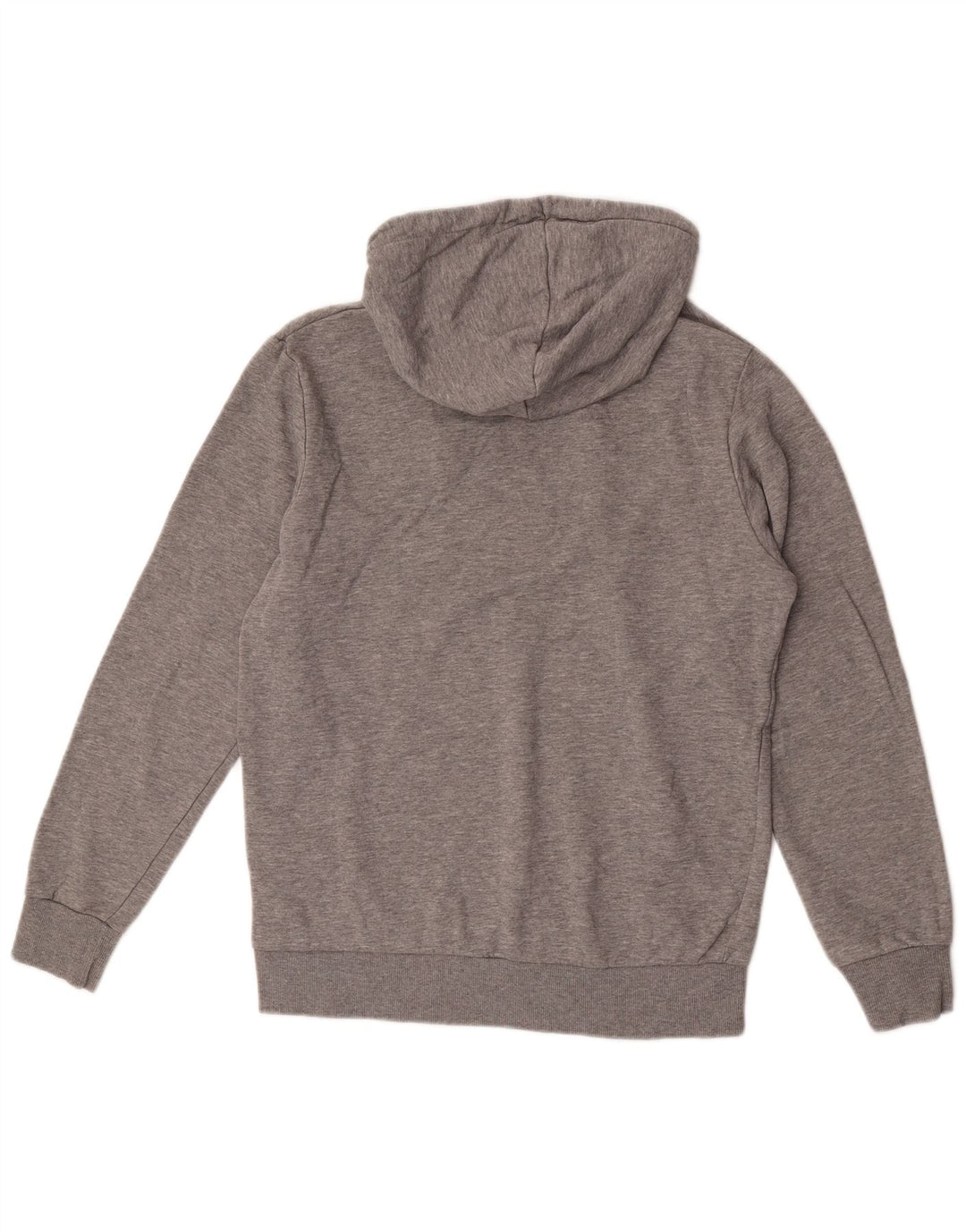 Jack & Jones moletom com capuz masculino, algodão manchado cinza médio