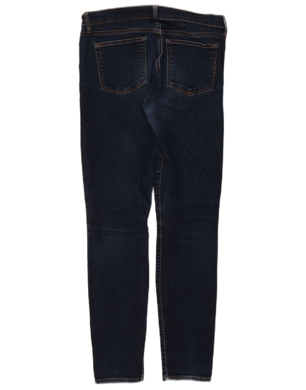 Calça jeans skinny feminina Gap W28 L29 azul marinho
