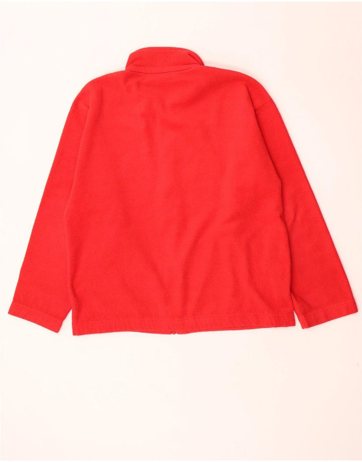 Jaqueta de lã masculina Sergio Tacchini UK 40 grande poliéster vermelho