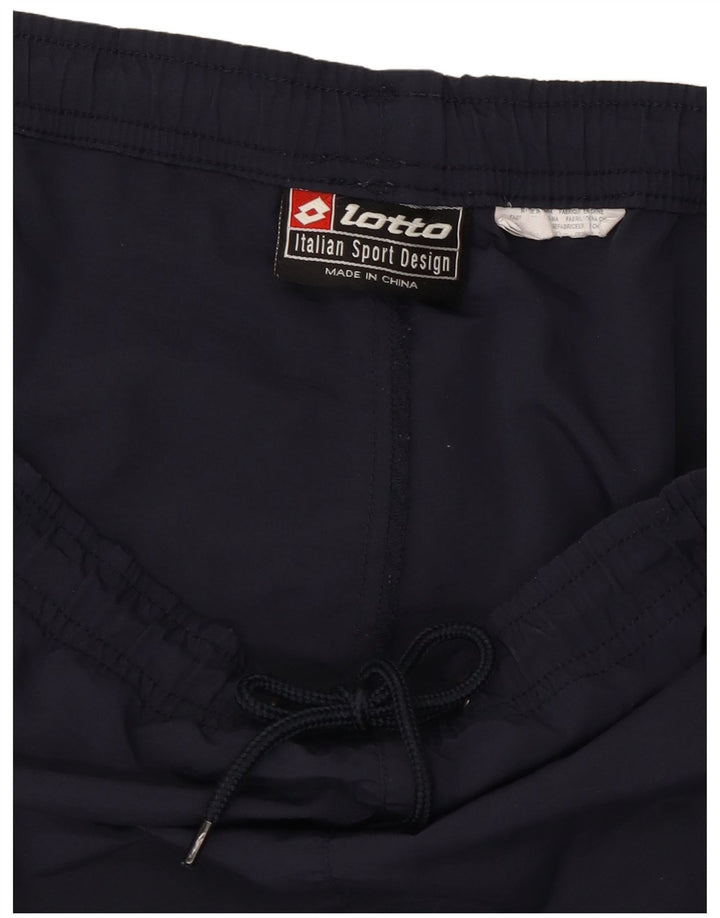 Shorts esportivos masculinos Lotto XL azul marinho