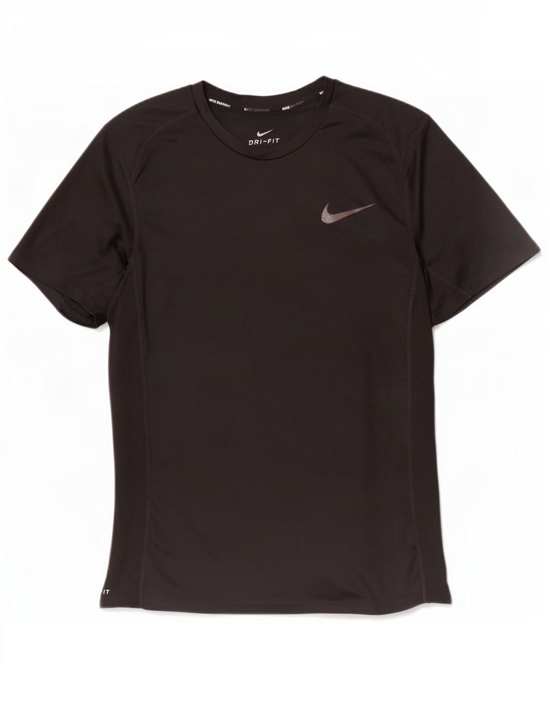 Camiseta Nike Masculina Dri Fit Top Pequeno Poliéster Preto