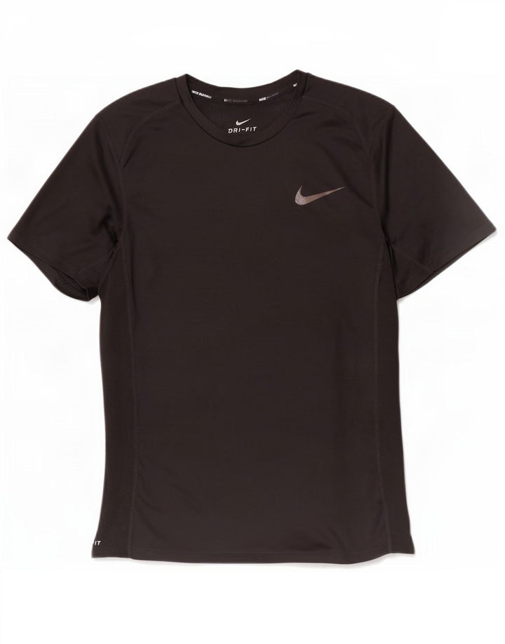 Camiseta Nike Masculina Dri Fit Top Pequeno Poliéster Preto