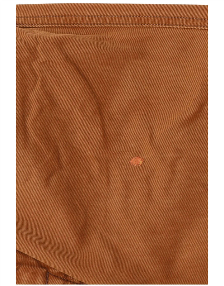 Jeans retos masculinos Marlboro Classics W38 L34 algodão bege
