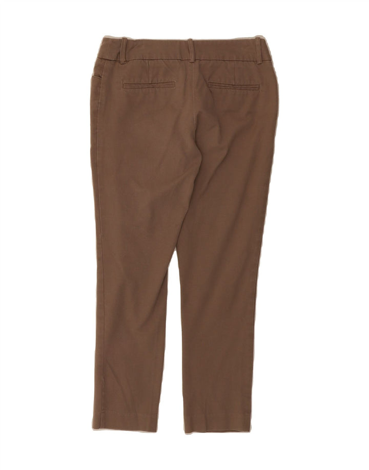 MOSSIMO Womens Slim Casual Trousers US 4 Small W30 L26 Beige Cotton Vintage Mossimo and Second-Hand Mossimo from Messina Hembry 