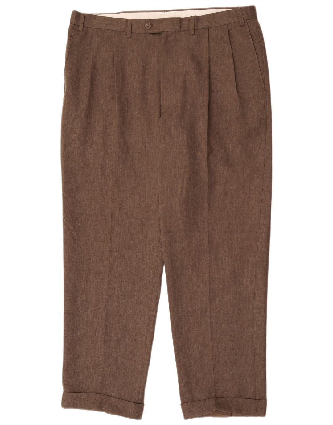 Calça masculina Marks & Spencer Pegged Suit W38 L31 cinza poliéster