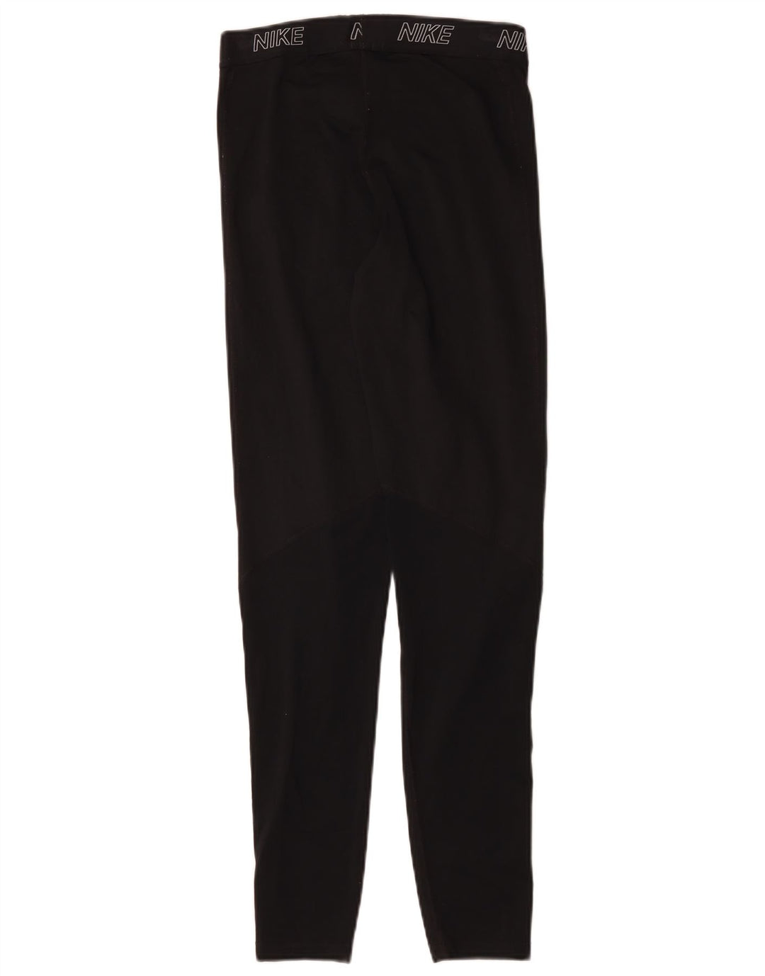 Leggings Nike Femininas Graphic UK 12 Médio Preto Poliéster