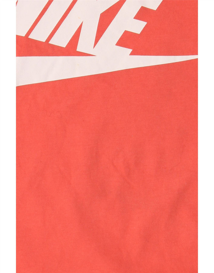 Camiseta Nike Feminina Graphic Top UK 14 Médio Laranja