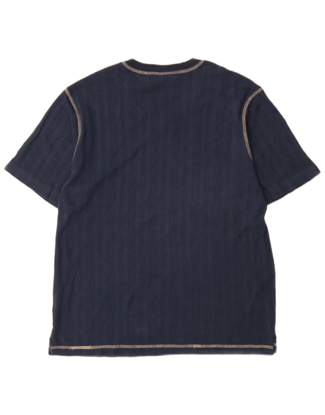 Camiseta masculina Tommy Hilfiger Top médio algodão azul marinho
