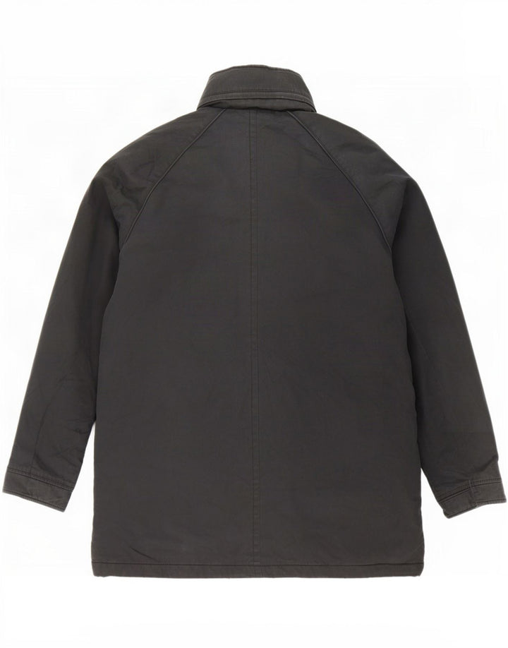 Jaqueta utilitária masculina com capuz Marks & Spencer Blue Harbor UK 38 média preta