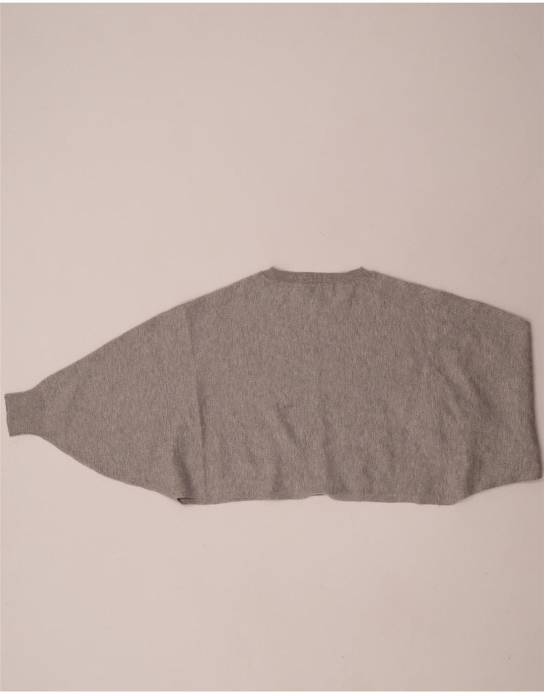 Suéter de moletom feminino Massimo Dutti Reino Unido 14 cinza médio manchado