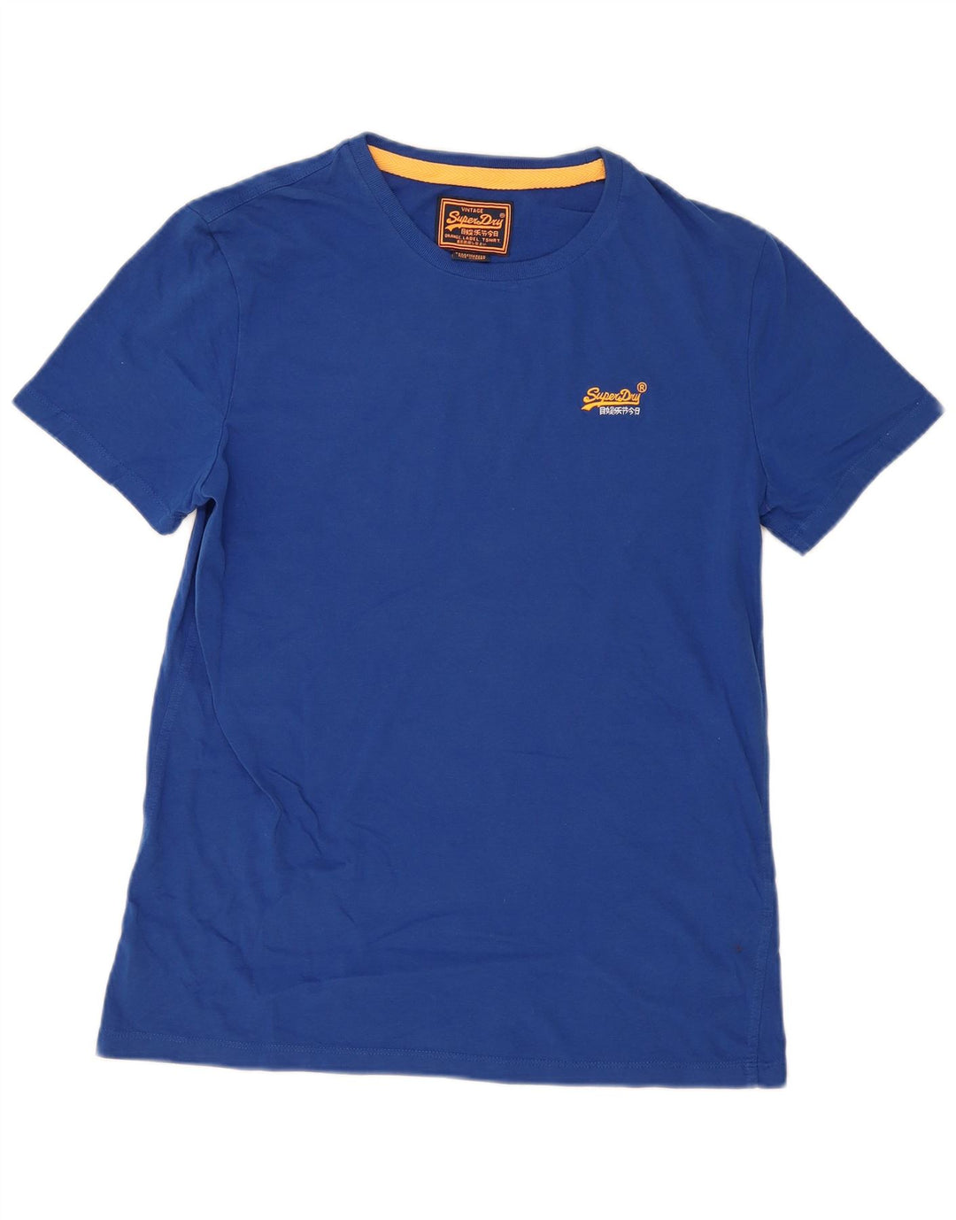 Camiseta masculina Superdry Top XL algodão azul
