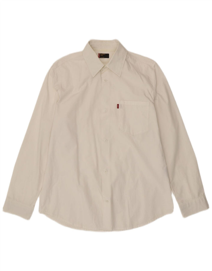 Camisa masculina LEVI'S grande algodão branco