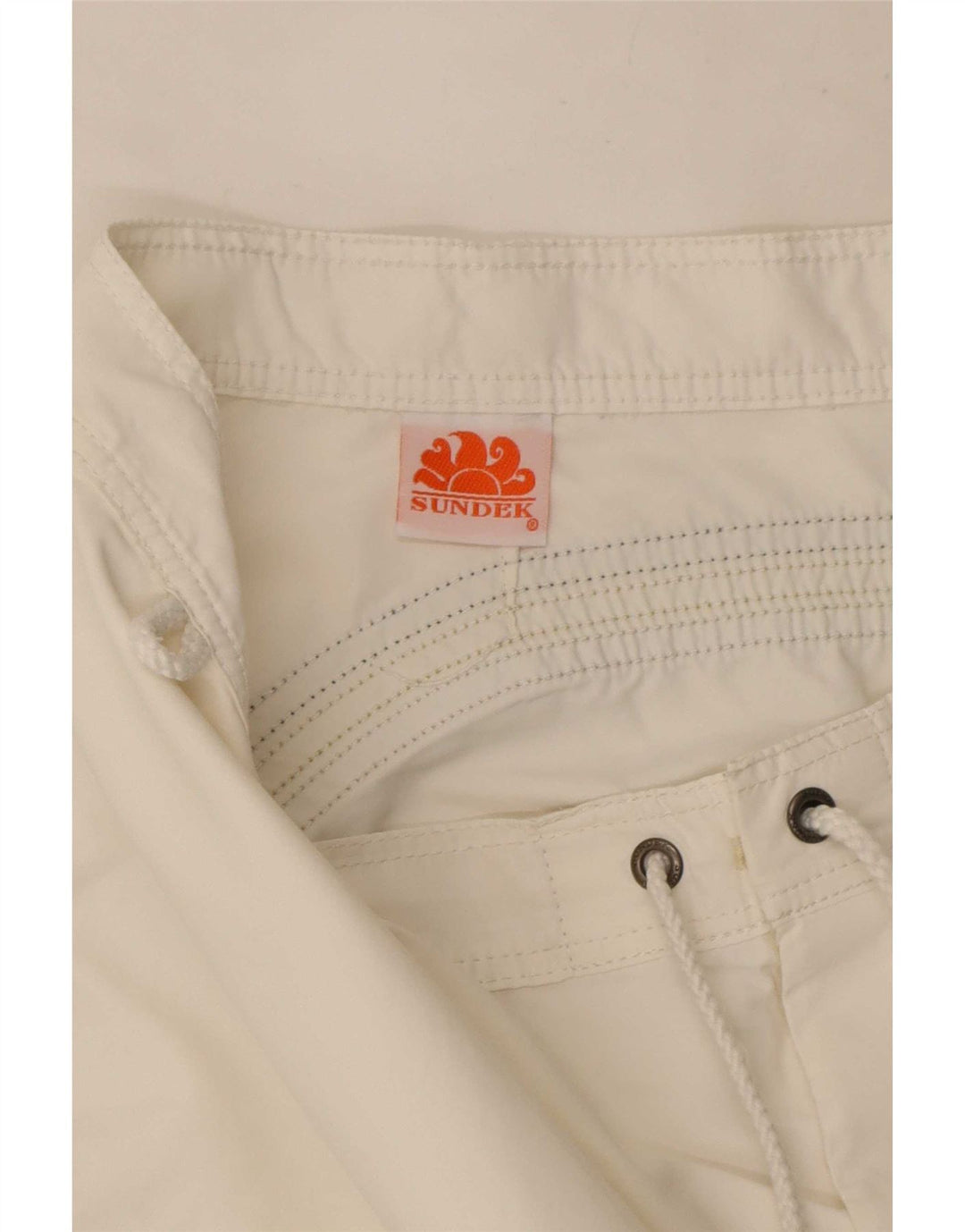 Shorts de natação masculino Sundek grande branco
