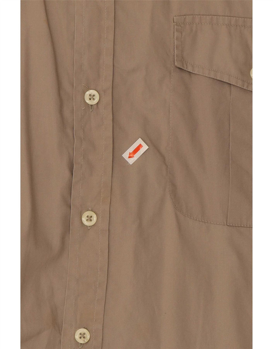Camisa masculina Fila médio algodão bege