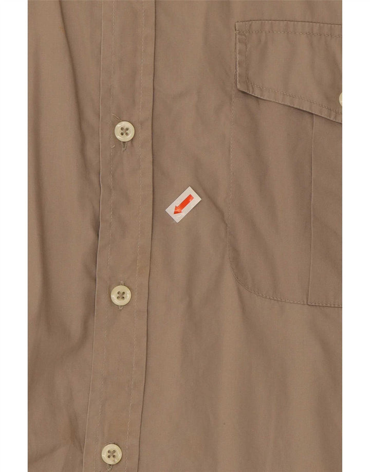 Camisa masculina Fila médio algodão bege