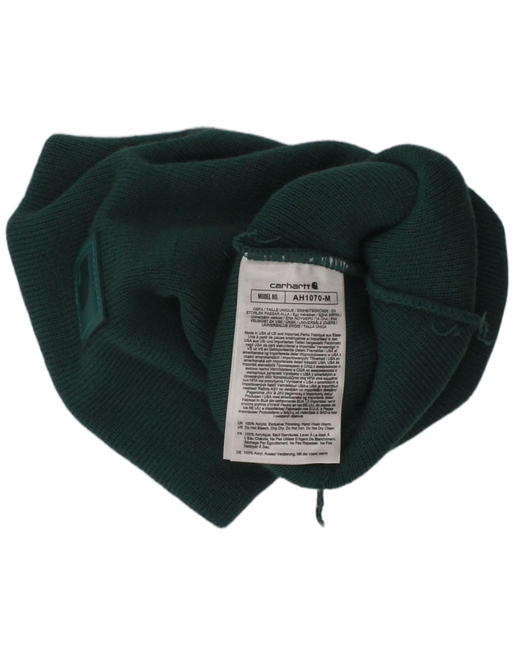 Gorro masculino Carhartt tamanho único acrílico verde