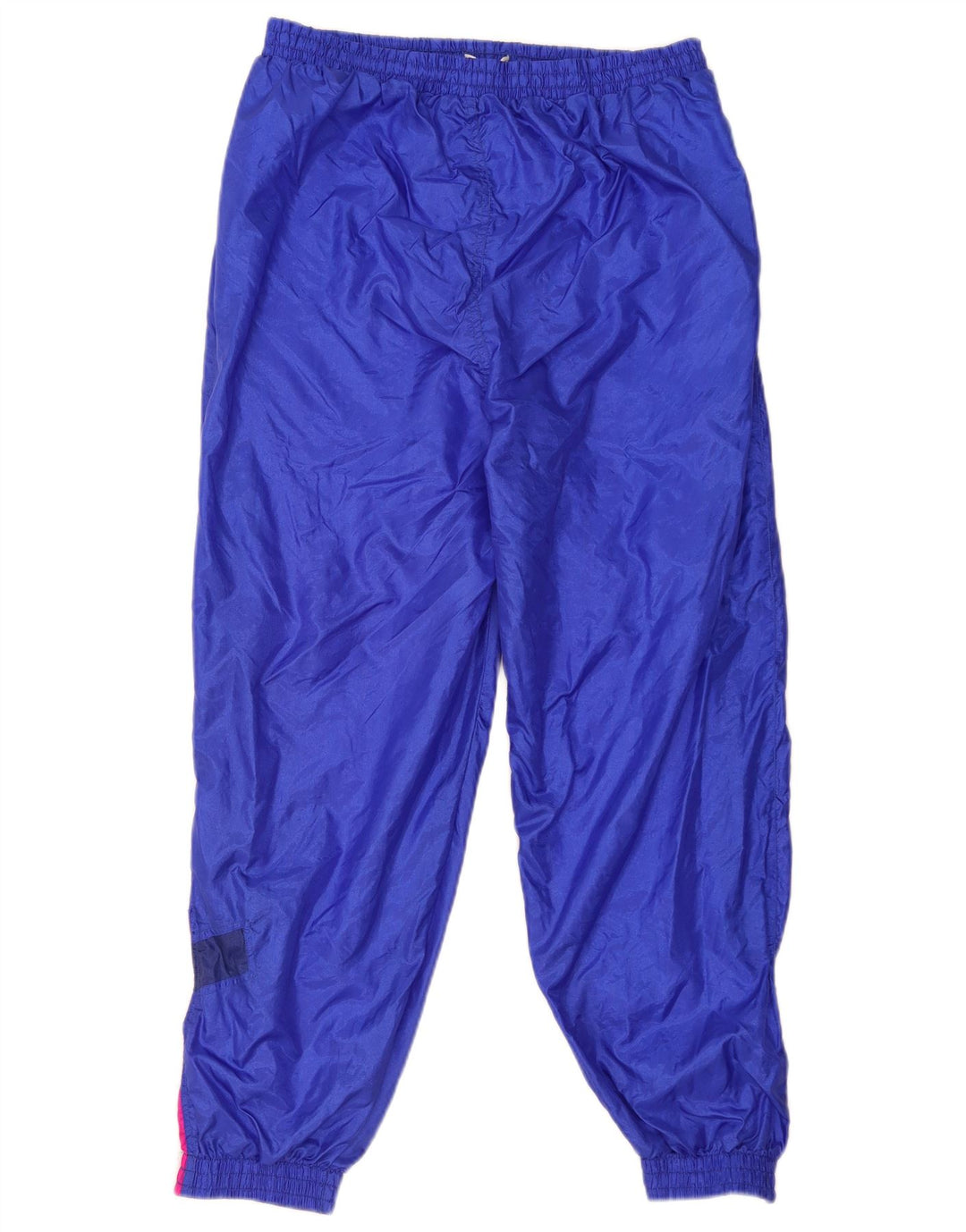 Calça de treino masculina vintage joggers grande azul colorblock poliamida