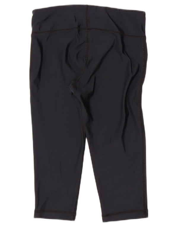 UNDER ARMOUR Calça legging feminina Heat Gear Capri Reino Unido 8 pequena azul marinho