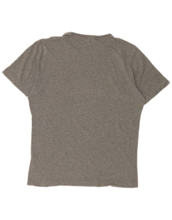 Puma Mens T-Shirt Top Small Grey Cotton