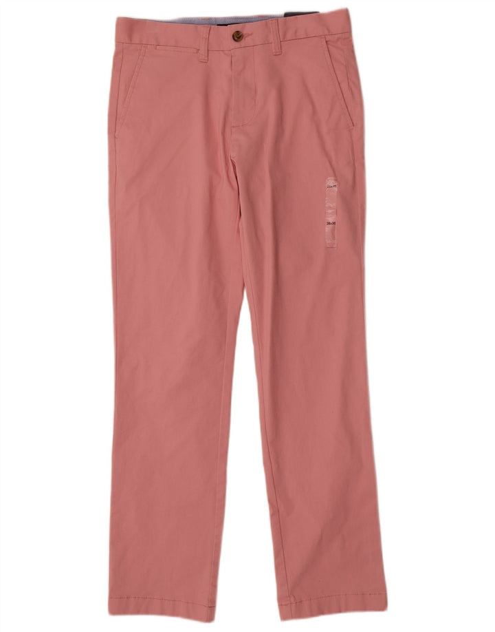 Calça Chino masculina TOMMY HILFIGER W28 L30 algodão rosa