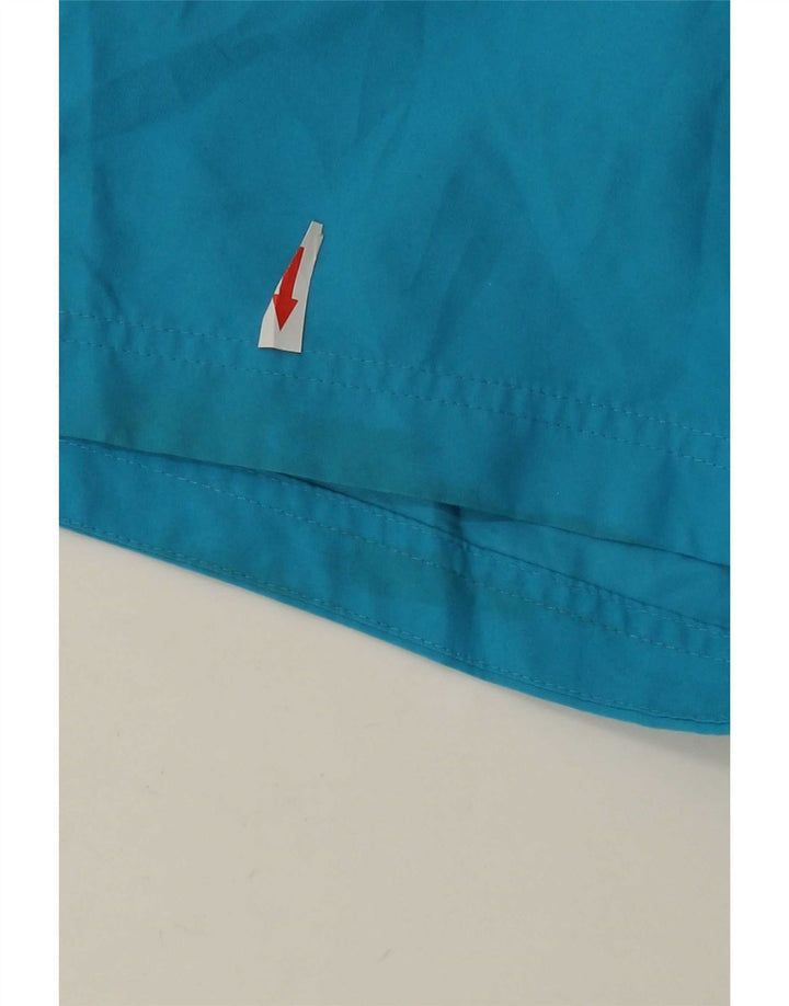 Calções de banho masculinos Calvin Klein Graphic azul médio colorblock