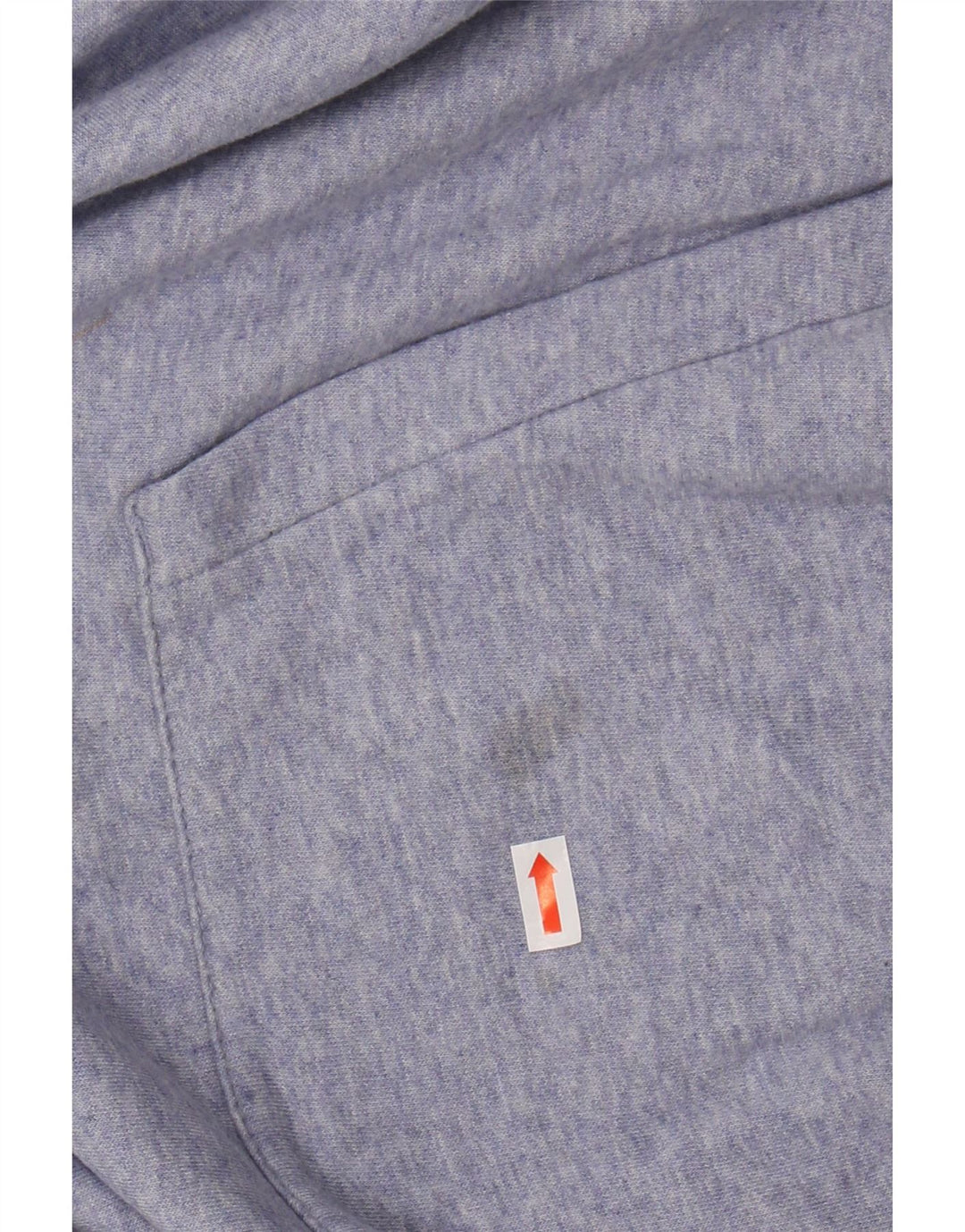 NIKE Womens Oversized Hoodie Jumper UK 16 Grande Roxo Flecked Algodão