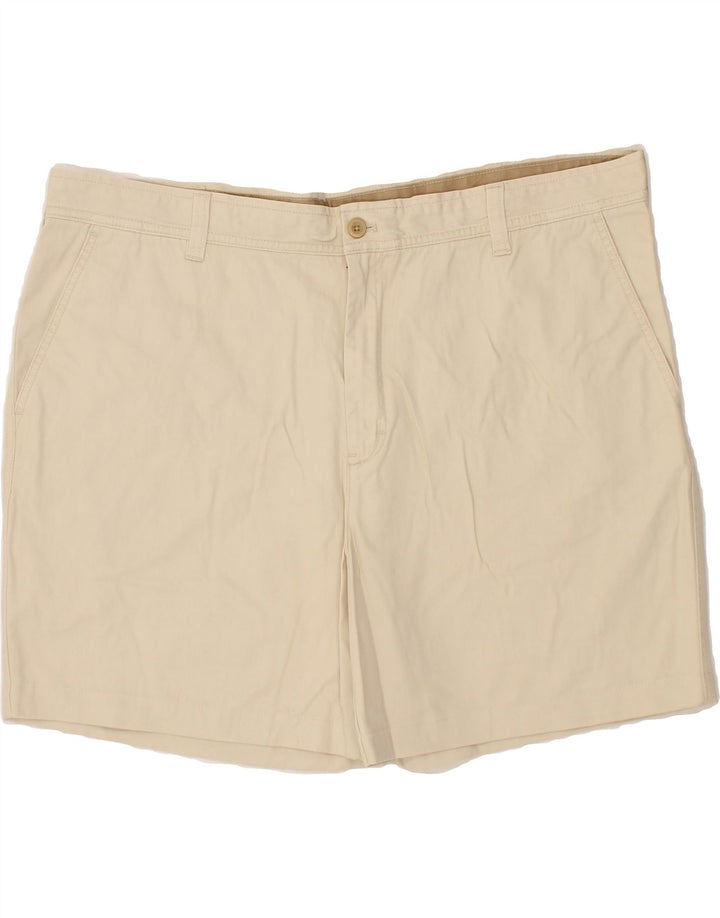 IZOD Mens Chino Shorts W44 2XL Beige Cotton Vintage Izod and Second-Hand Izod from Messina Hembry 