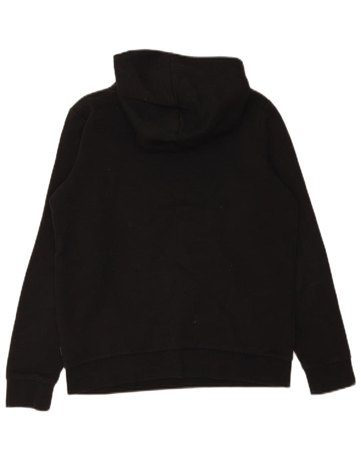 Suéter com capuz gráfico Jack & Jones Boys 15-16 anos médio preto poliéster