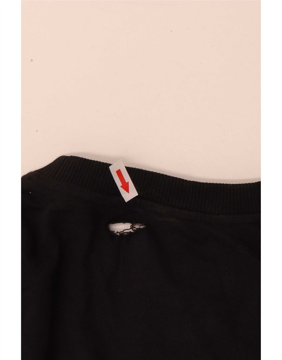 Calvin Klein Jeans Masculino moletom gráfico jumper médio algodão preto