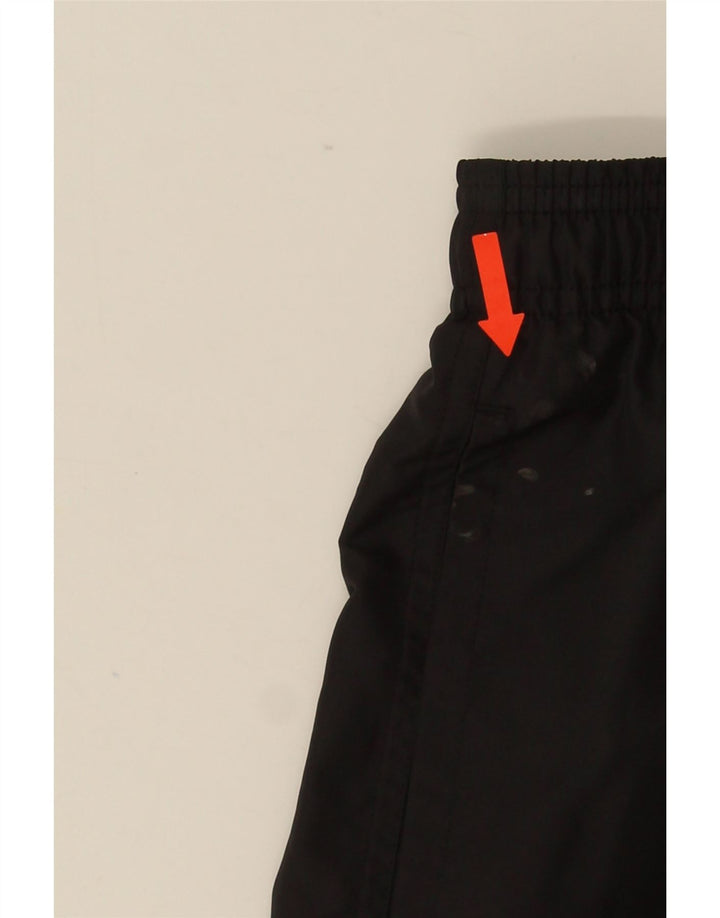 Shorts esportivos masculinos ADIDAS grande poliéster preto