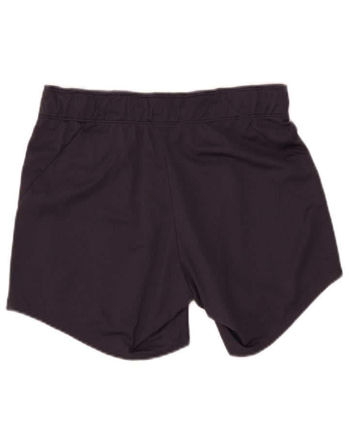 Shorts esportivos femininos NIKE Dri Fit UK 6 XS roxo poliéster