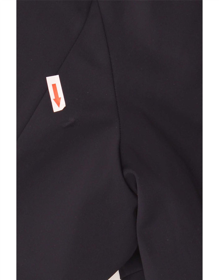 Jaqueta corta-vento masculina Invicta com capuz UK 48 4XL azul marinho poliamida